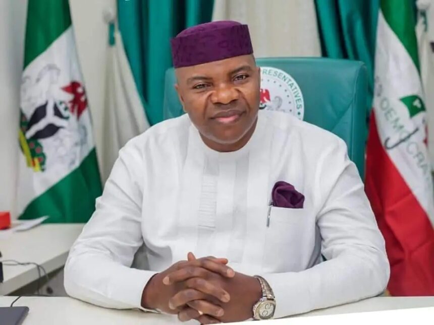 REP. IDEM GETS PDP’S COMMENDATION FOR STERLING PERFORMANCE, REPRESENTING WELL AS PARTY’S ONLY FEDERAL LAWMAKER IN IKOT EKPENE SENATORIAL DISTRICT