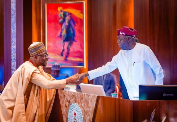 TINUBU SWEARS IN TWO NEW MINISTERS, HOLDS FEC MEETING